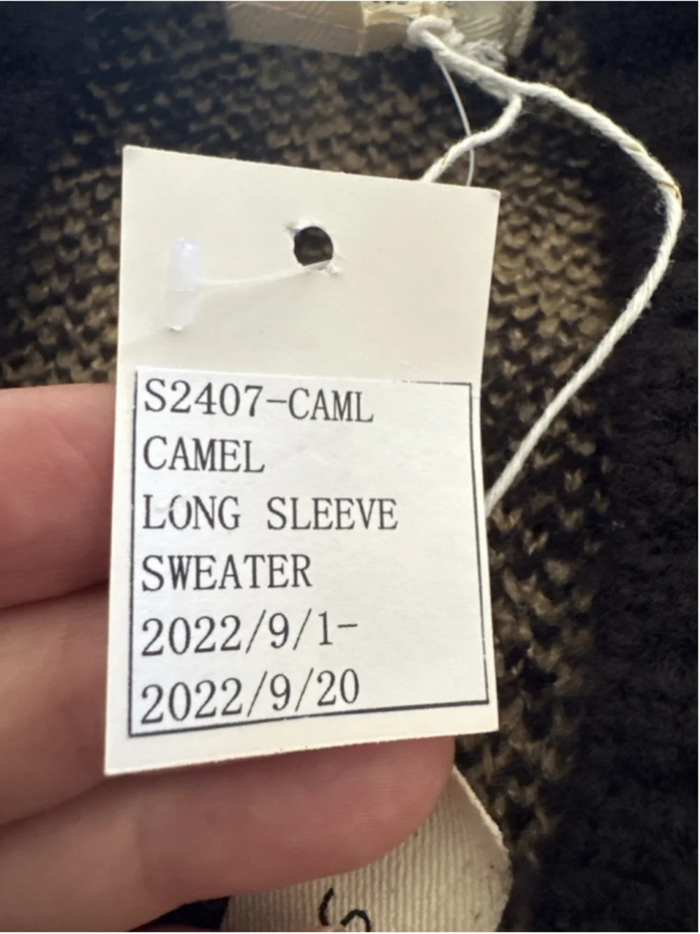 Saltwater Luxe Zebra Print Cardigan Sweater Small Camel Black Rare NWT - Picture 12 of 12